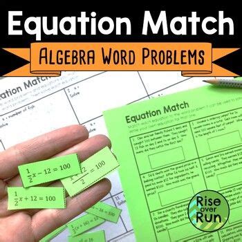 Writing Equations From Word Problems 的图像结果
