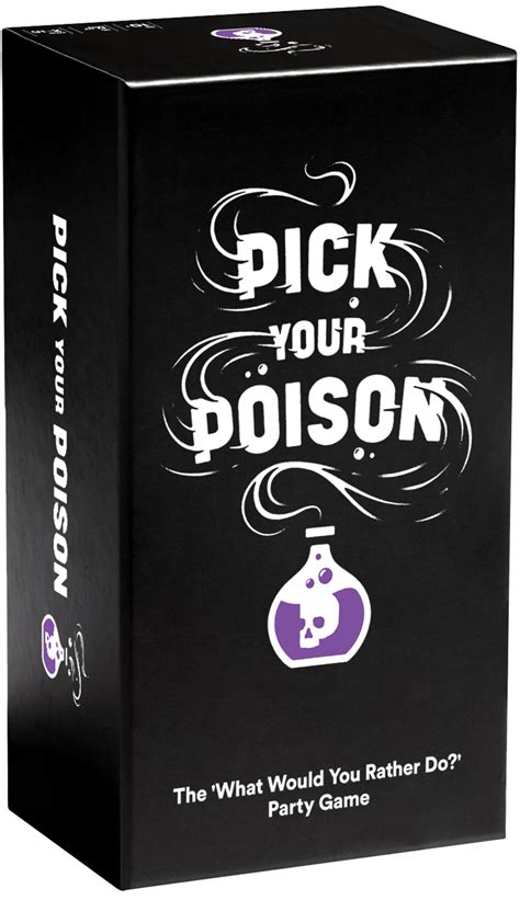 Amazon.com: Pick Your Poison Party Game - The “What Would You Rather Do ...