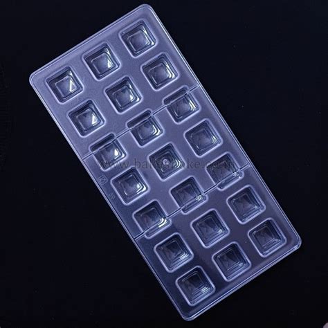 Square Shape Polycarbonate Chocolate Mould