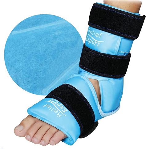 Amazon.com: Comfpack Large Foot Ice Pack Wrap for Plantar Fasciitis ...