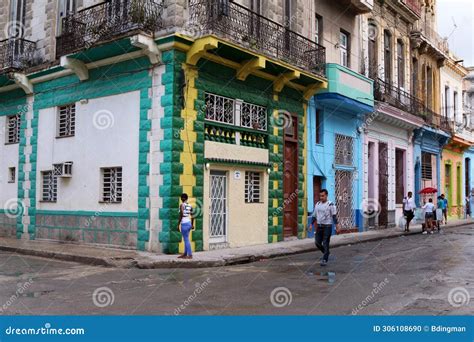 Scenes from Havana, Cuba editorial image. Image of cityscape - 306108690