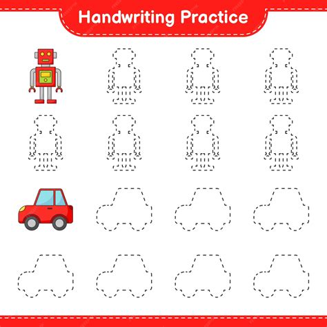 Robot Tracing Worksheet 的图像结果