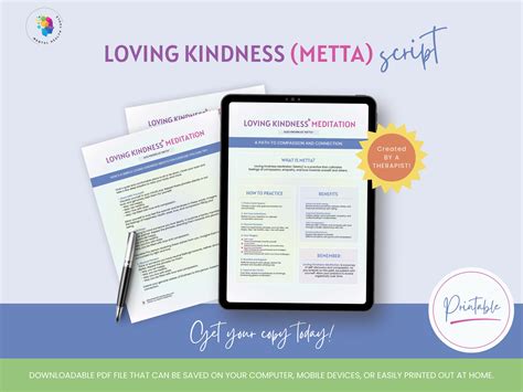 Loving Kindness (metta) Meditation Script and Practice Tips Loving ...