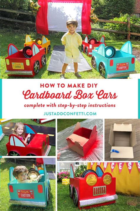 Image result for Cardboard Box Car Tutorial