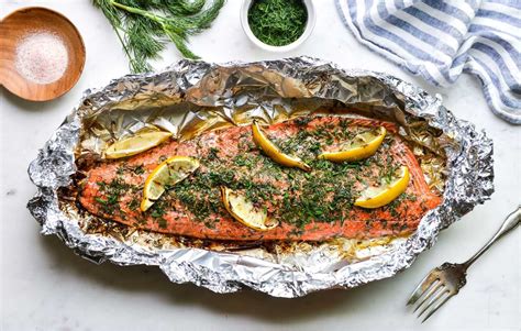 Grilled Salmon in Foil Recipe | Bbqbeach.com.hk
