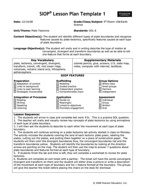 Image result for Grade R Lesson Plan