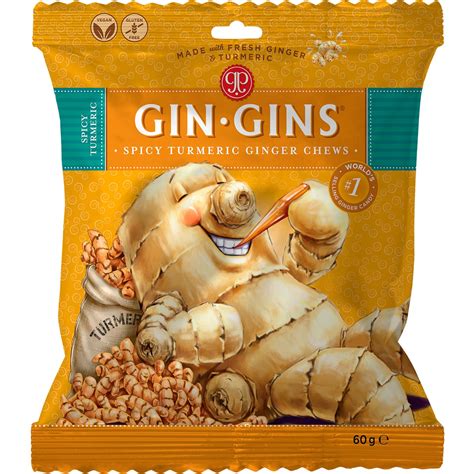Caramelos de Gengibre e Curcuma embalagem 60 g · Ginger People ...