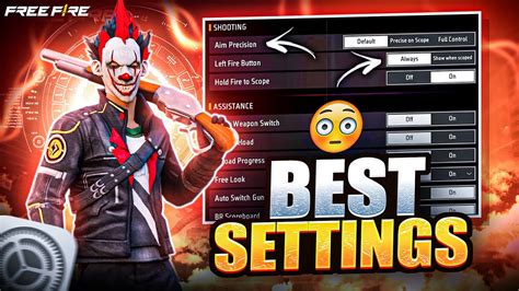 Image result for Free Fire Control Setting