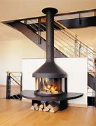 Image result for Freestanding Wood Fireplace