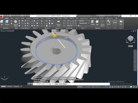 Image result for AutoCAD Tutorial Gear Design