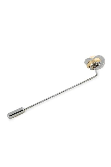 Buy Men Silver Party Lapel Pin Online - 286159 | Van Heusen