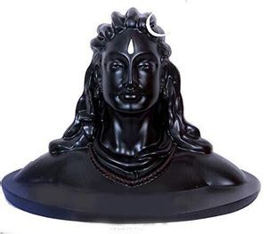 SBBCO Divine Edge Polyresin Adiyogi Shiv Ji Statue For Pooja Room & Car ...