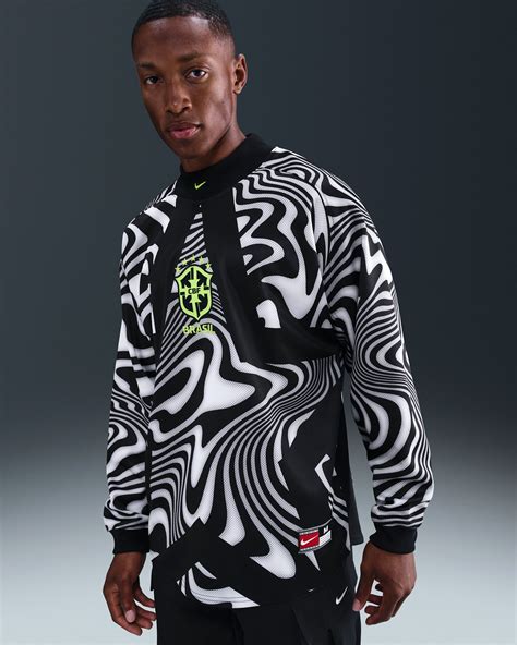 Brazil Authentic Goalkeeper Men's Nike Football Shirt. Nike SG