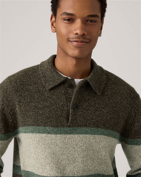 Redwood Rugby Sweater - Brown | Levi's® ES