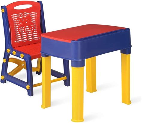 Nikamal Apple Junior's Study Table and Chair Set for 3 to 12 Years Kids ...