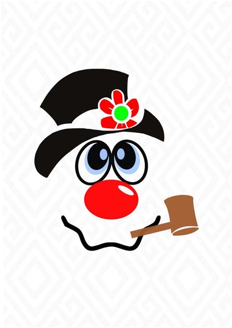 Snowman Faces Free Printables - Printable Word Searches