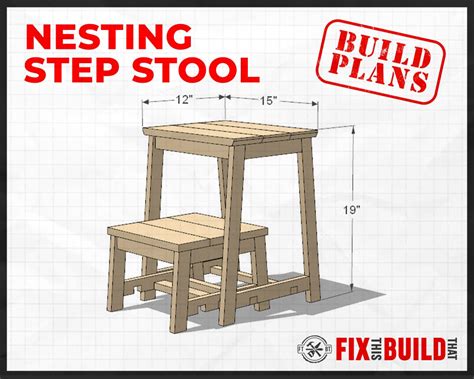 Image result for 3 Step Stool Plans