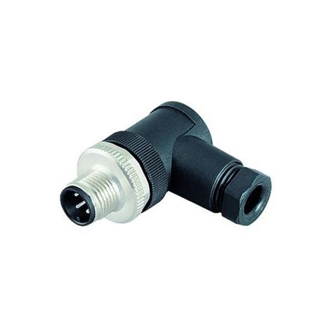 M12 5 Pin Male Connector - 90 Degree Motorobit - Motorobit.com