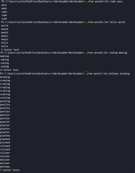 Word Ladder Python Solution 的图像结果