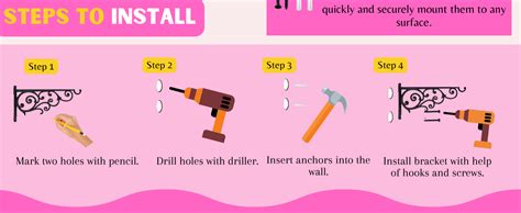 ecofynd 1 Pack Metal Wall Hook Hanging Plant Bracket | Decorative ...