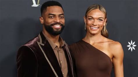 Giants Darius Slayton proposes to track star Anna Hall at track where ...