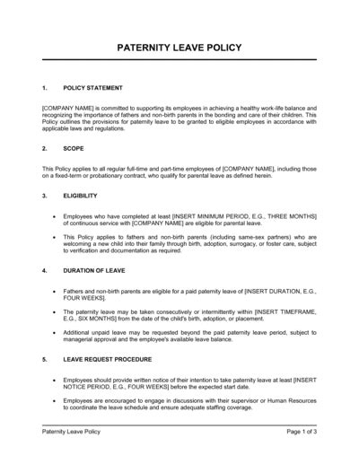 Image result for Paternity Leave Campaign Examples