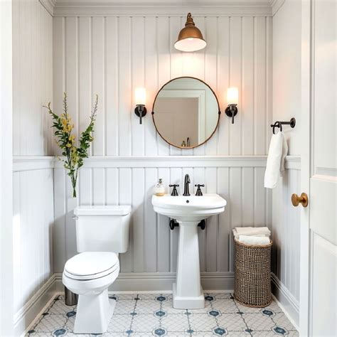 25 Bathroom Wainscoting Ideas for A Classic Look