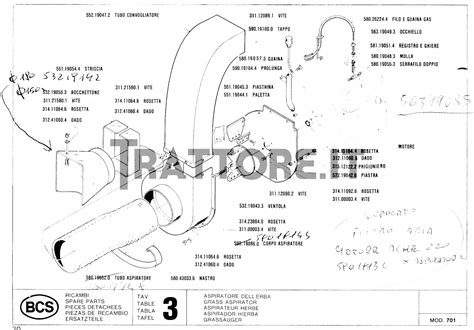 InfoTrattore.it: Manuale (esploso meccanico) Rasaerba  