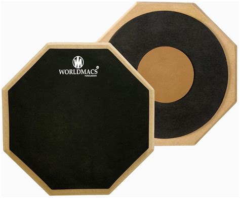 Clapbox Multipad Drum Practice Pad - 4 Different surfaces, 12 inches ...
