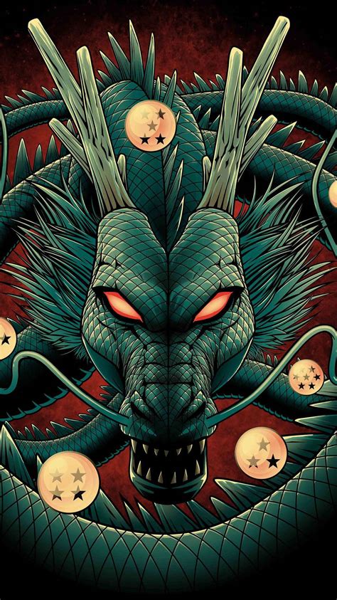 Download Shenron Dragon Ball Z Iphone Wallpaper | Wallpapers.com