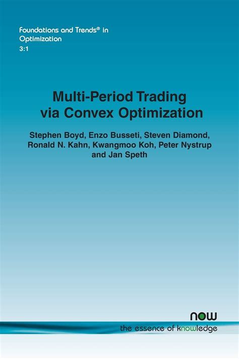 Buy Multi-Period Trading via Convex Optimization: 7 (Foundations and ...