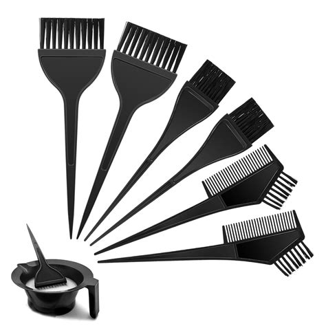 Amazon.com : Hair Dye Brush 6 Pcs Classic Hair Coloring Brush Kit ...