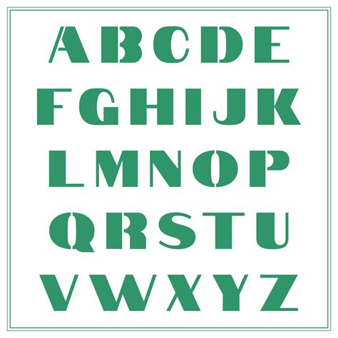 Fancy Alphabet Letters Templates - 10 Free PDF Printables | Printablee