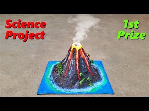 Image result for How to Make a Working Volcano Science Project