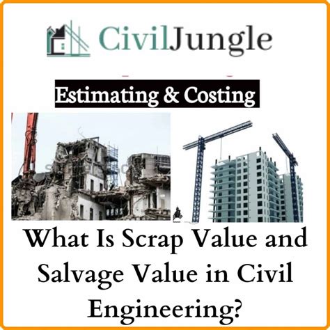 What Is Scrap Value and Salvage Value | Types of Value in Civil Engineering