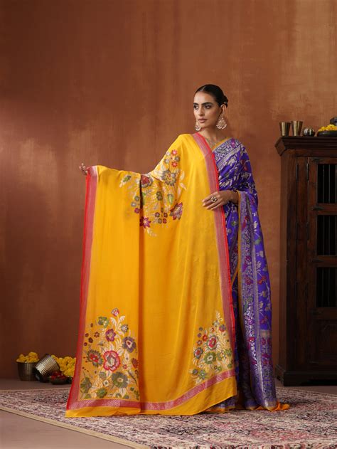 Handloom Banarasi Silk Dupattas online from Khinkhwab
