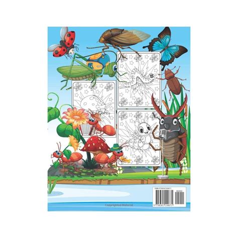 Buy Bug Coloring Books: Species of Bugs and Insects for Coloring with A ...