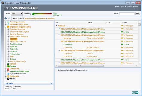 Free Diagnostic tool SysInspector | ESET