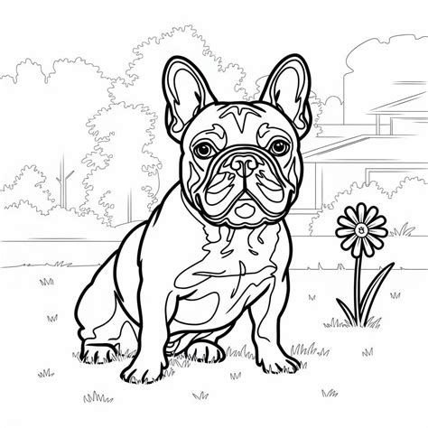 French Bulldog coloring pages - ColoringLib