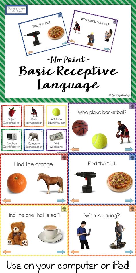 What is receptive language and 8 activities to help – Artofit