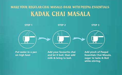 Peepal Essentials Kadak Chai Masala - Aromatic Tea Masala Powder with ...