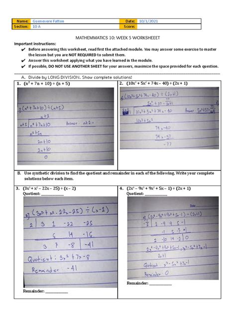 Image result for Assignment Class 10 5th Week