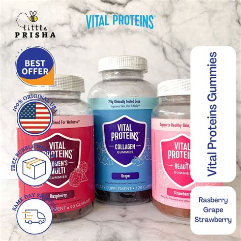 Jual Vital Proteins Collagen Gummies Gummy Protein Little Prisha ...