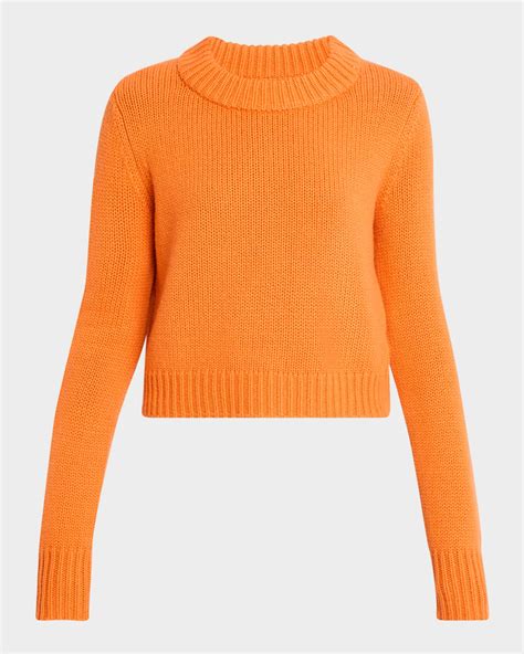 La Ligne Wool Cashmere Solid Mini Marin Sweater | Neiman Marcus