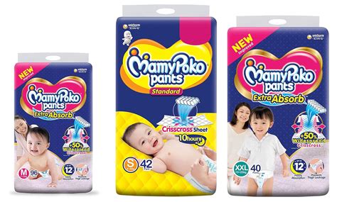 Buy MamyPoko Pants Extra Absorb Diaper - Medium Size, Pack of 96 ...