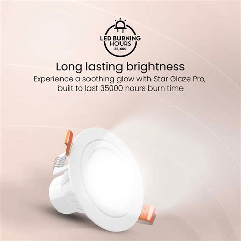 9W Star Glaze Pro Round Led Downlighter: Buy 9W Star Glaze Pro Round ...