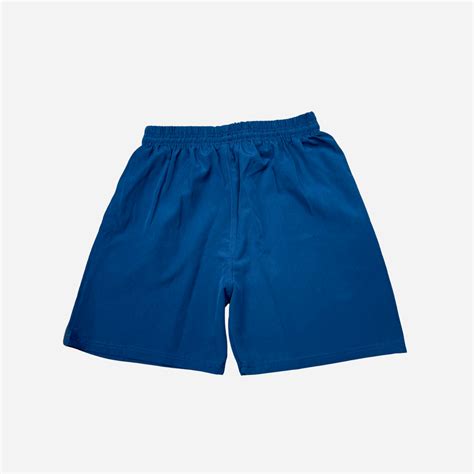 Printed dry-fit shorts (Blue) – Adorn Tap