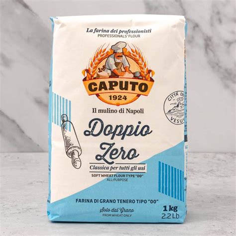 Caputo Doppio Zero All Purpose Type "00" Soft Wheat Flour 1kg – Italian ...