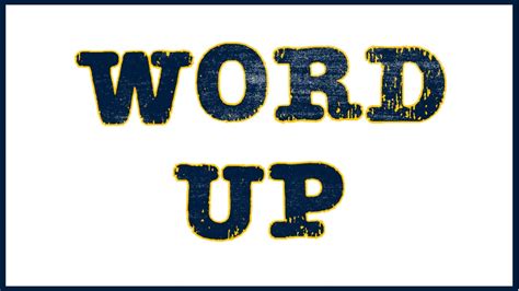 Meaning Of Word Up at Johnny Sanderson blog