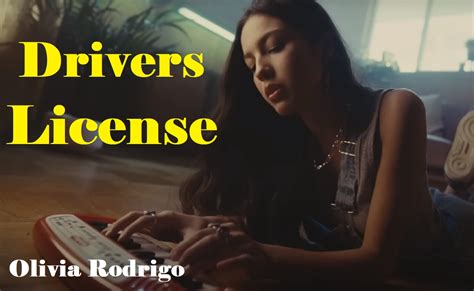 Image result for Drivers License Lyrics Clean Version